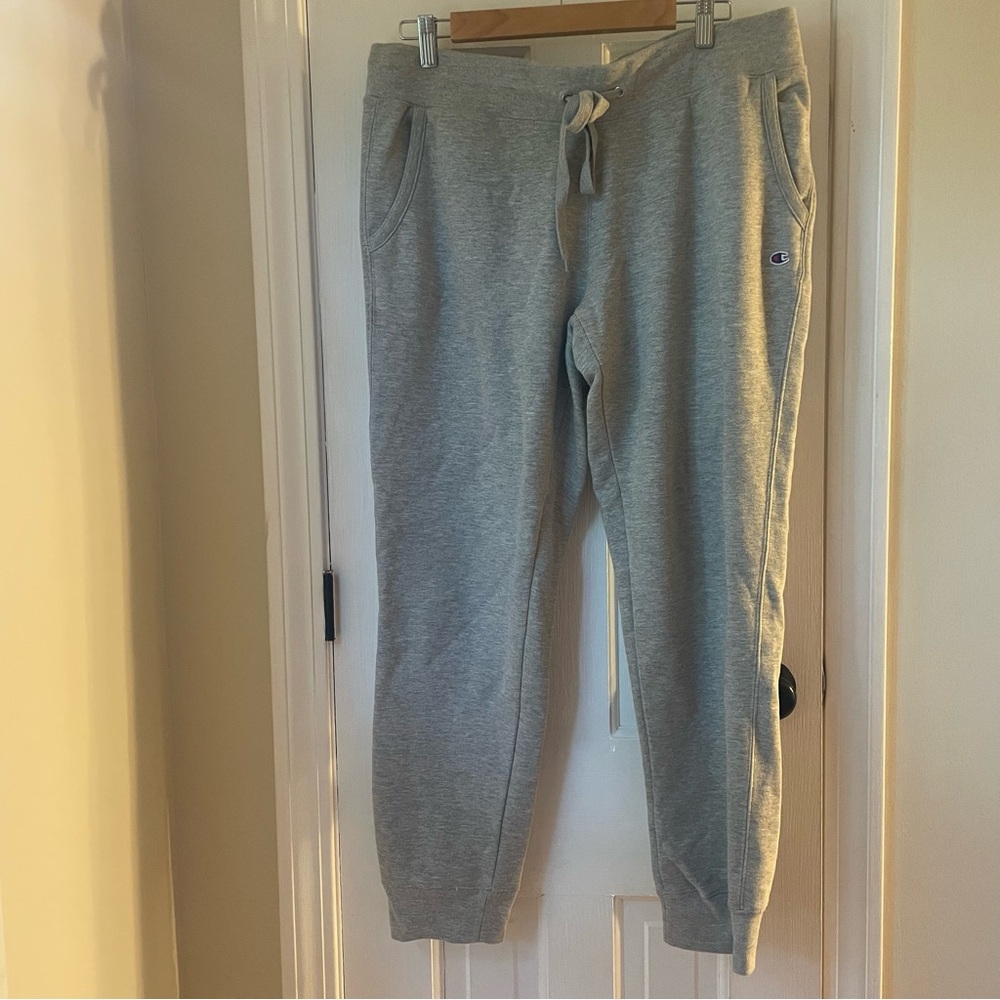 Champion Gray Jogger  Sweatpants